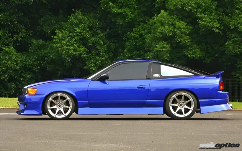 脳が追いつかない…」ツアラーV顔の180SXという禁断カスタム【写真・6枚