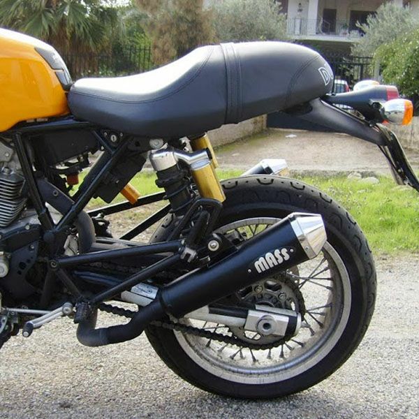 ドゥカティ GT1000 Tromb ステンレス スリップオンマフラー マット