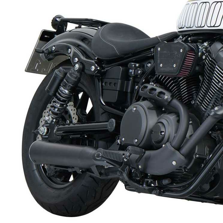 ヤマハ ボルト フルエキゾーストマフラー ステンレスカラー Two