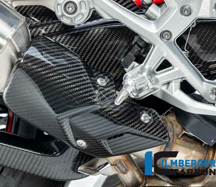 BMW S1000RR リアフェンダー チェーンガード一体式 ドライカーボン