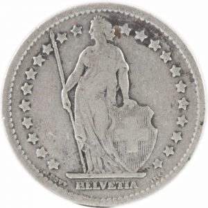 スイス 1903年 1フラン 銀貨 | ミスターコインズ