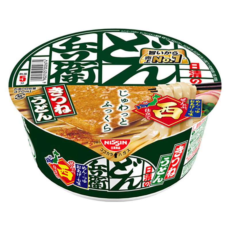 西日本限定】どん兵衛きつねうどん 95g ｜ ミスターマックスオンライン