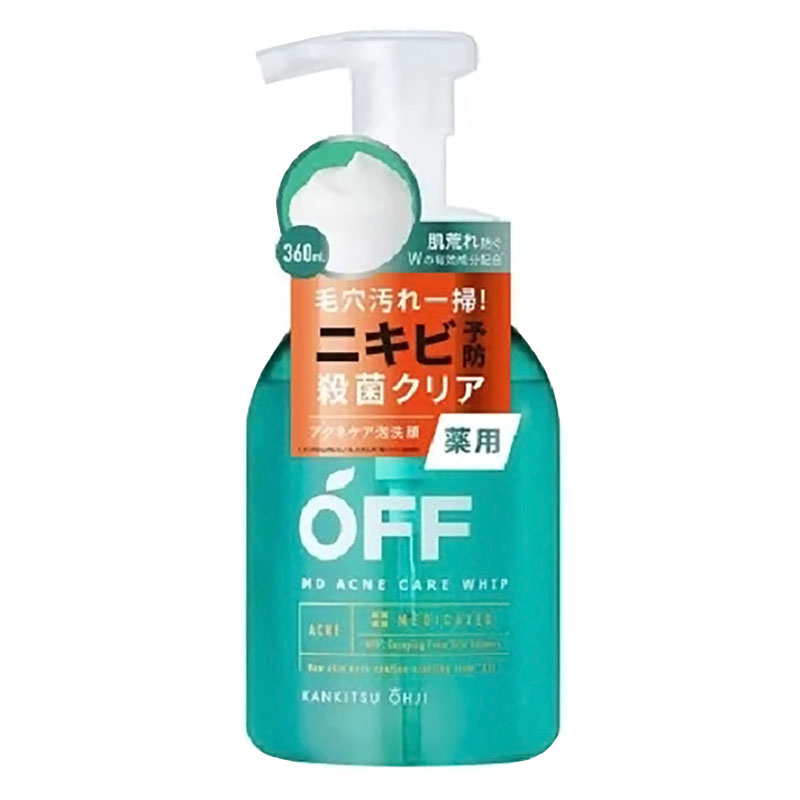 柑橘王子 薬用アクネケアホイップ 洗顔料 クリーンシトラスの香り