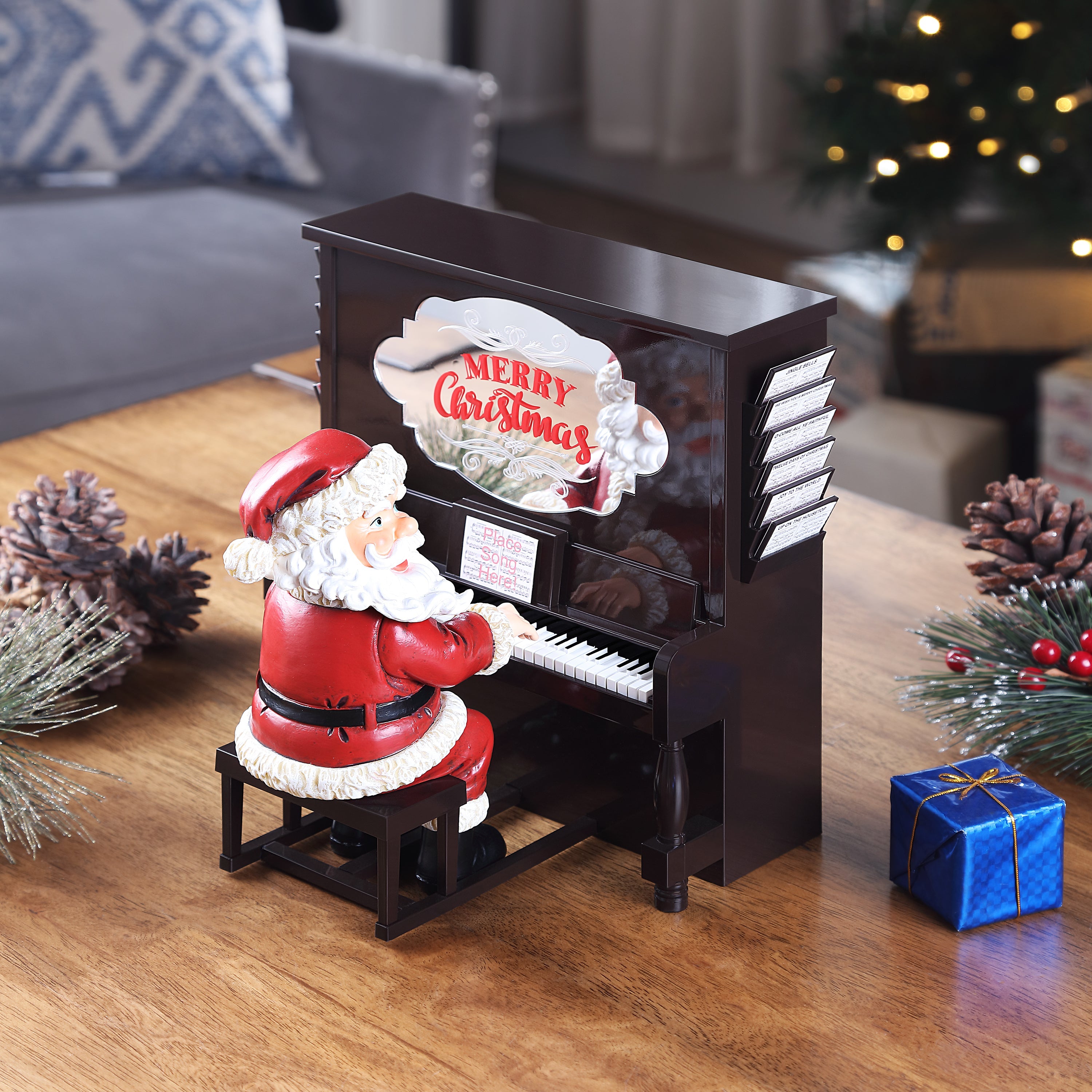 Animated Sing-A-Long Piano Santa - 24 Christmas Songs | Mr. Christmas