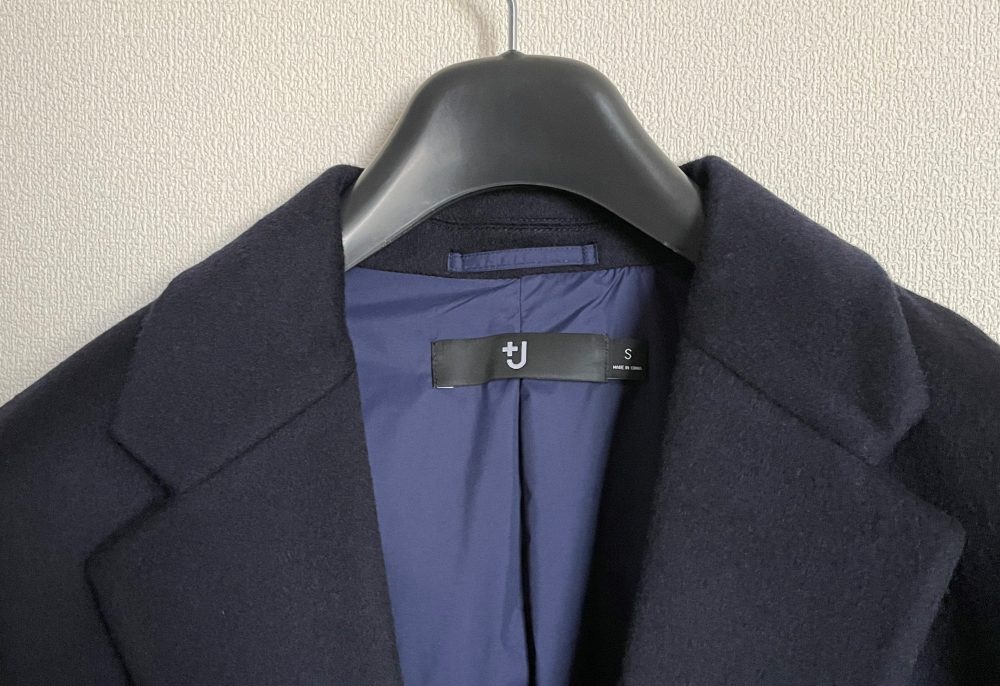 ユニクロ＋J】 カシミヤブレンドオーバーサイズチェスターコート単体