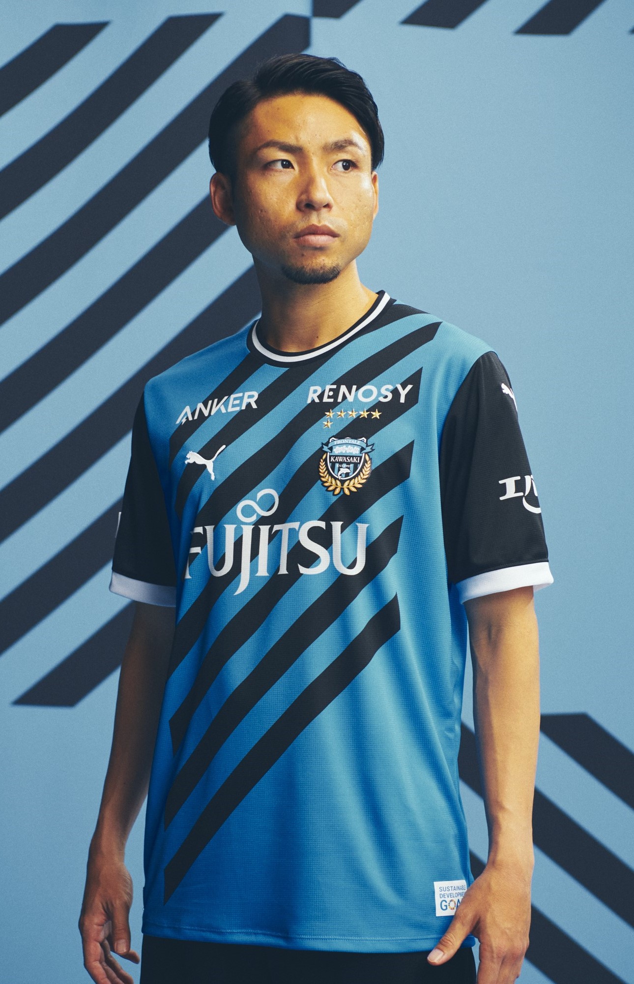 川崎フロンターレが2023シーズン1stユニフォーム発表、優勝記念ならぬ