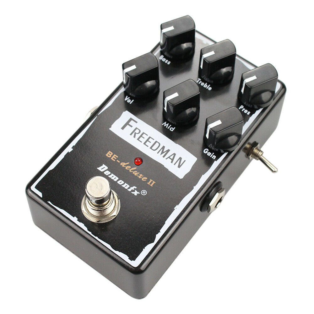 Demonfx FREEDMAN BE-Deluxe II Distortion Guitar Effect Pedal