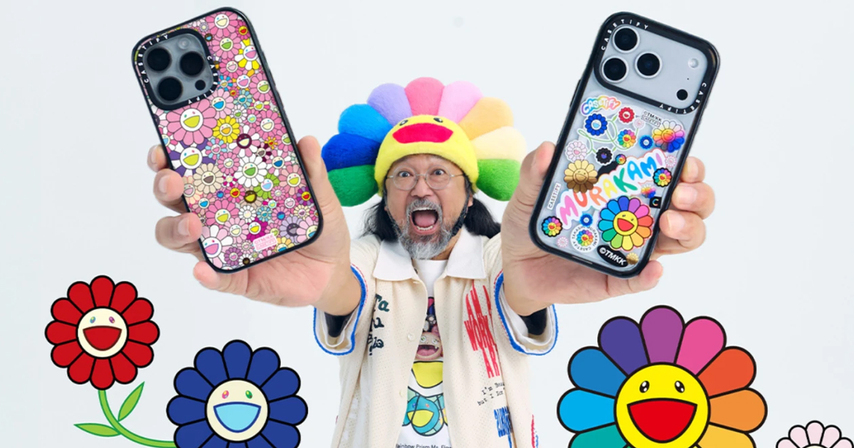 Takashi Murakami's Vibrant Collab with CASETiFY Blooms Again