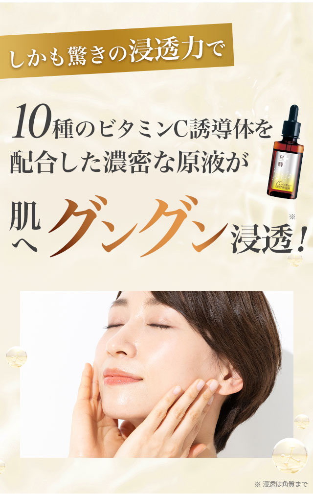 白酵VC-10plus原液美容液 | [公式]ナチュラルガーデン