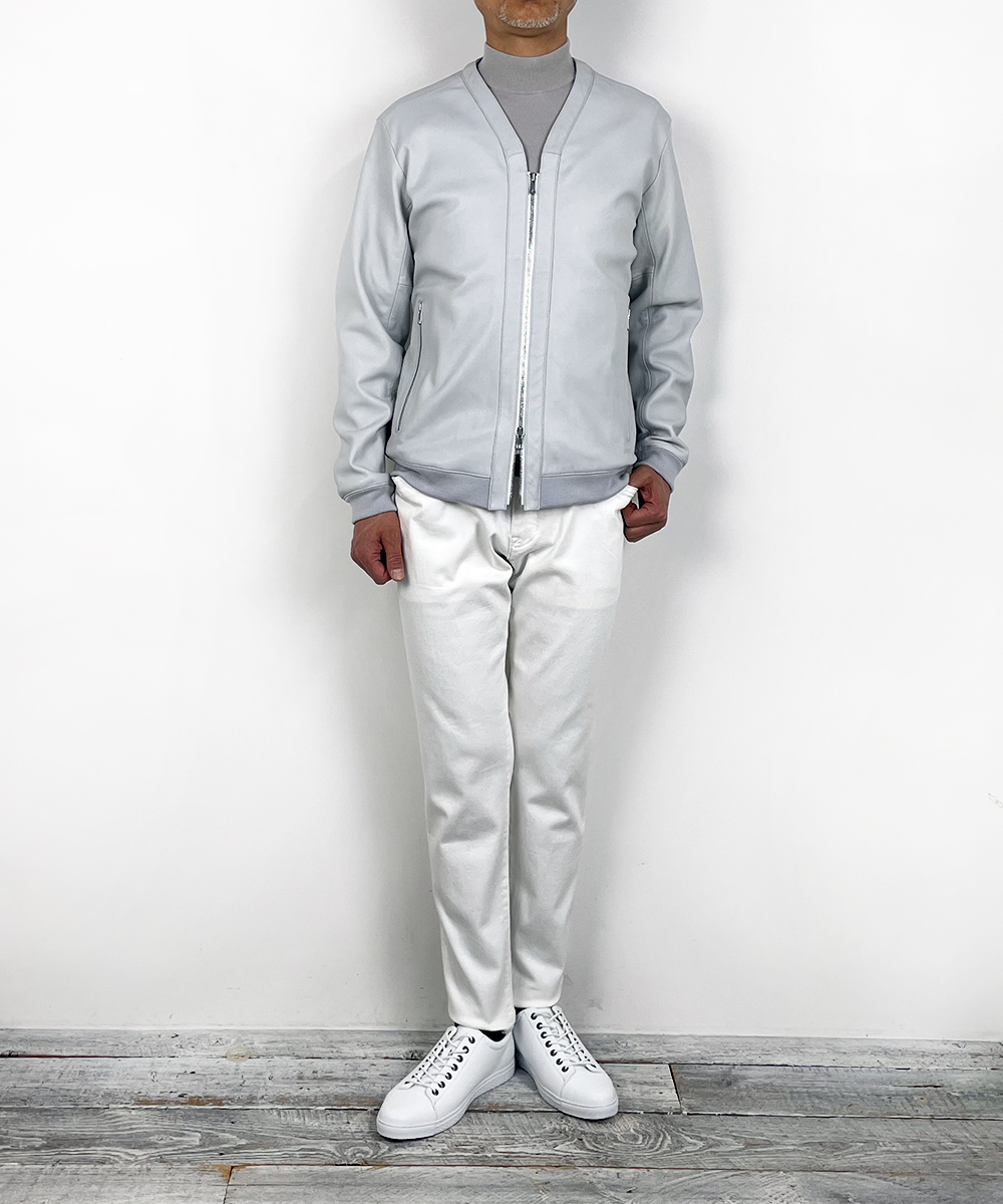 ex/tra】カラーレス レザーブルゾン｜ジャケット/ブルゾン｜ニコル公式