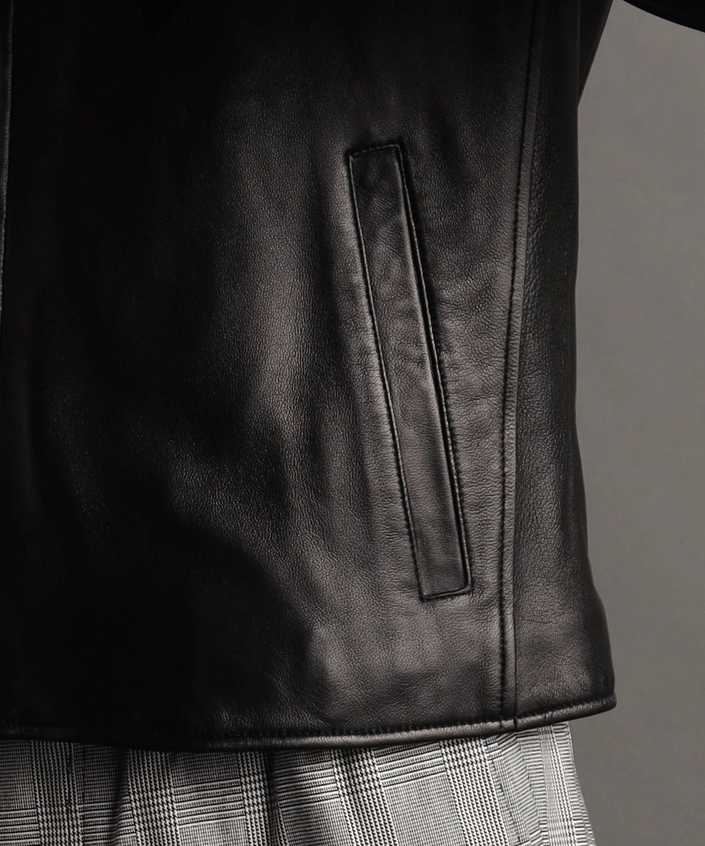 canal deux Luxe】ラムレザー ライダース｜ライダース｜ニコル公式通販