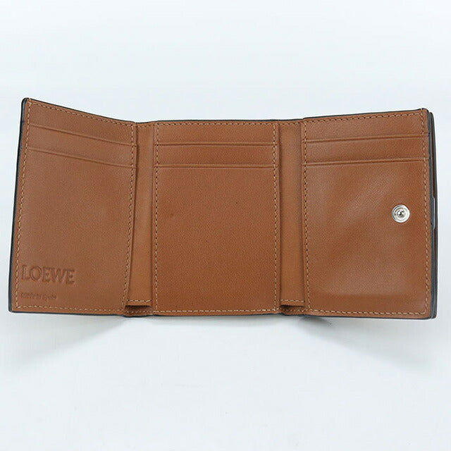 中古 ロエベ 三つ折り財布 レディース ブランド LOEWE アナグラム