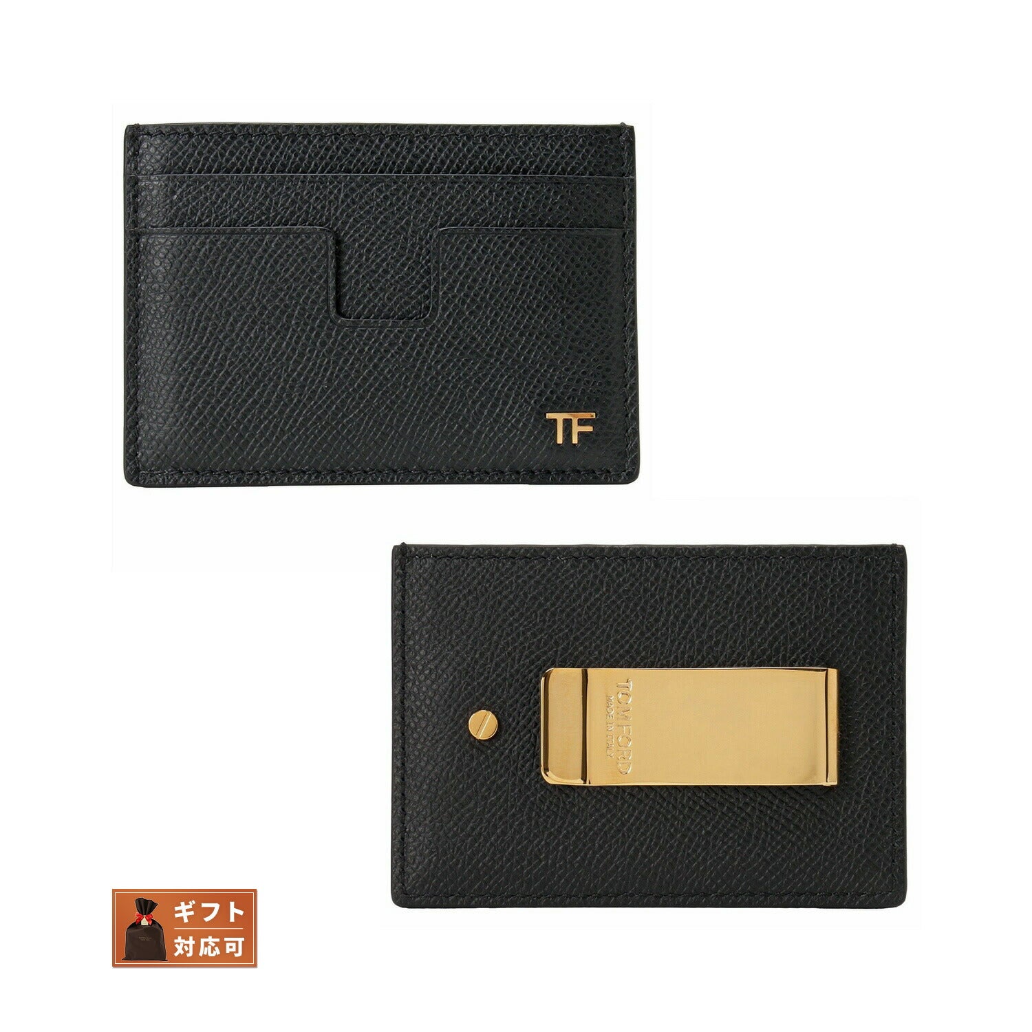 トムフォード TOM FORD YM341 LCL081G 1N001 マネークリップ付 カード