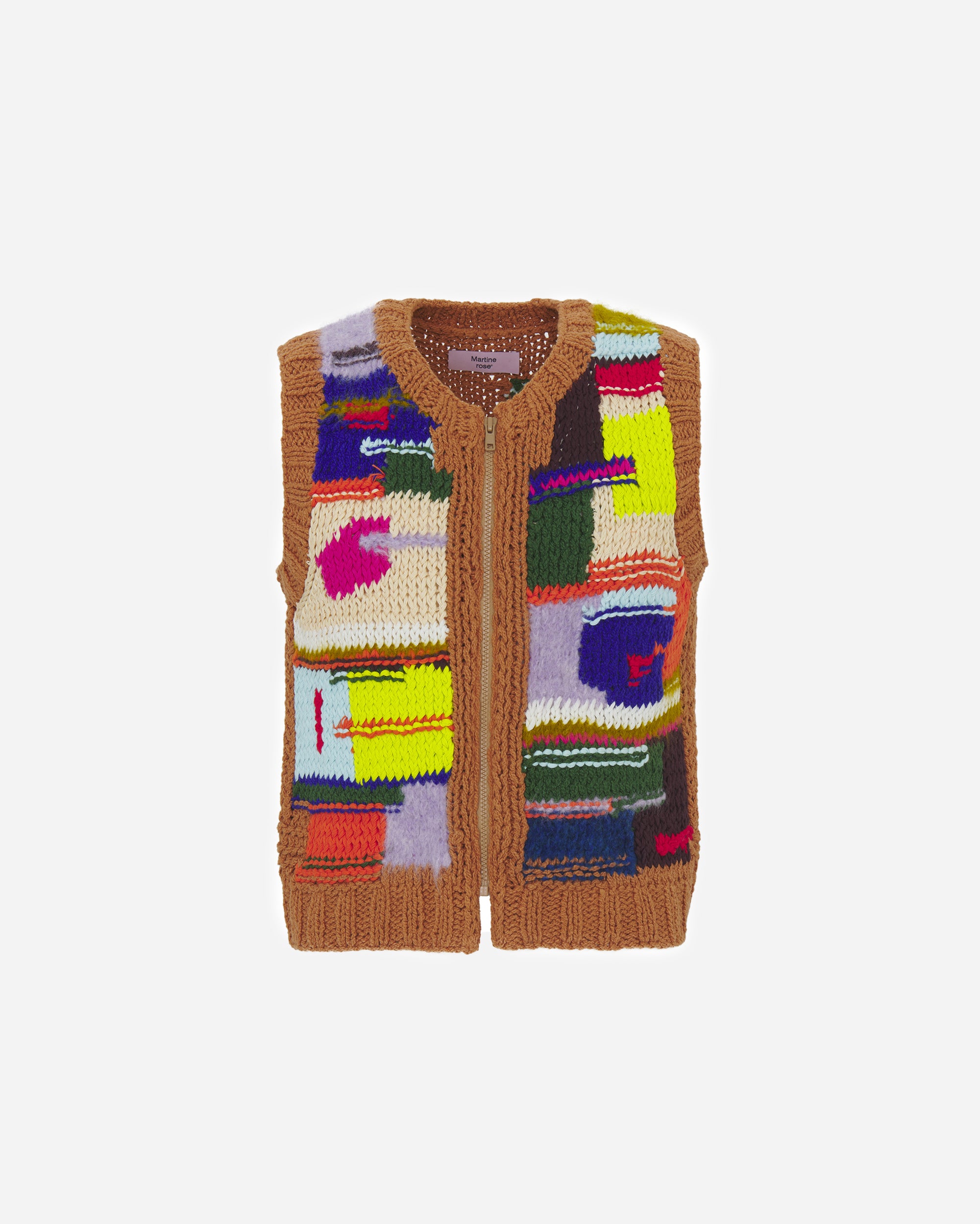 Martine Rose | Handknit Zip Vest | Vest