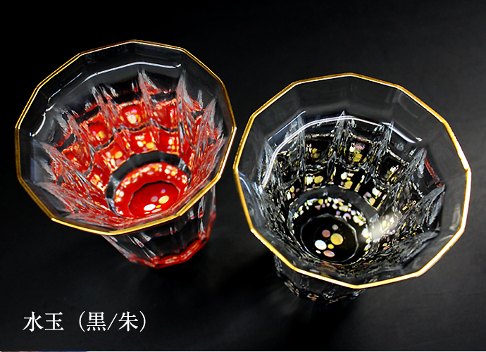 金杯［万華鏡シリーズ］〜天野漆器の螺鈿グラス〜 - 日本製高級ギフト