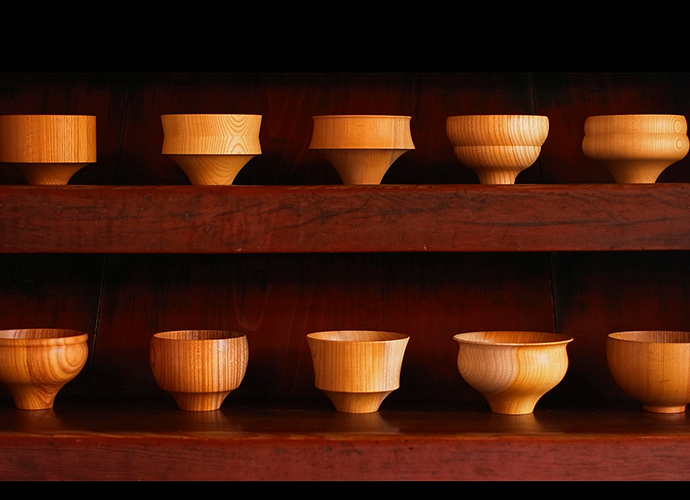 我戸幹男商店】つむぎ 汁椀 百合〜山中漆器のお椀〜 - 日本製高級