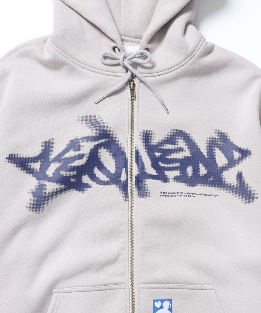 SEQUENZ（シークエンズ）】FADE ZIP P/K /フルジップ オーバーサイズ