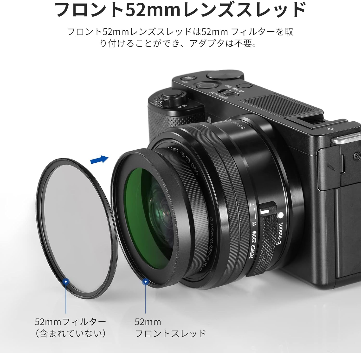 NEEWER 40.5mm HD広角レンズ ZV-1F ZV-E10 A5000 A6000に対応 – NEEWER.JP