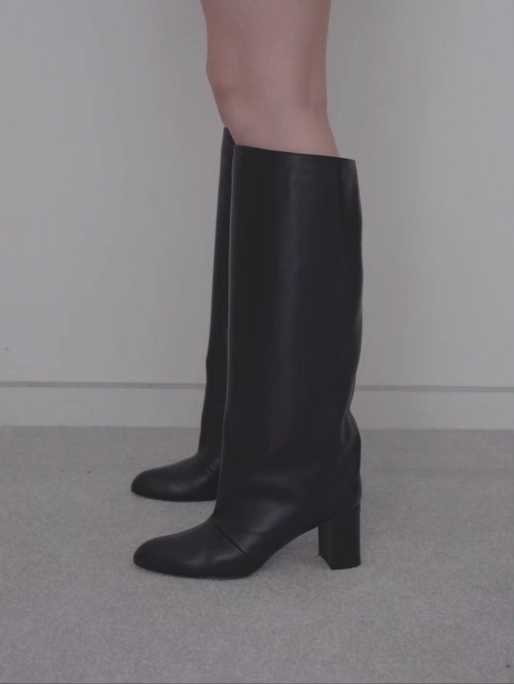 チャンキーヒールロングブーツ 7138/BOOT – NEBULONI E.