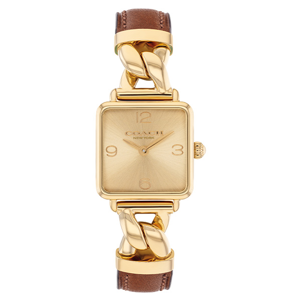 COACH CASS キャス 14504555 クォーツ レディース(ブラウン): COACH