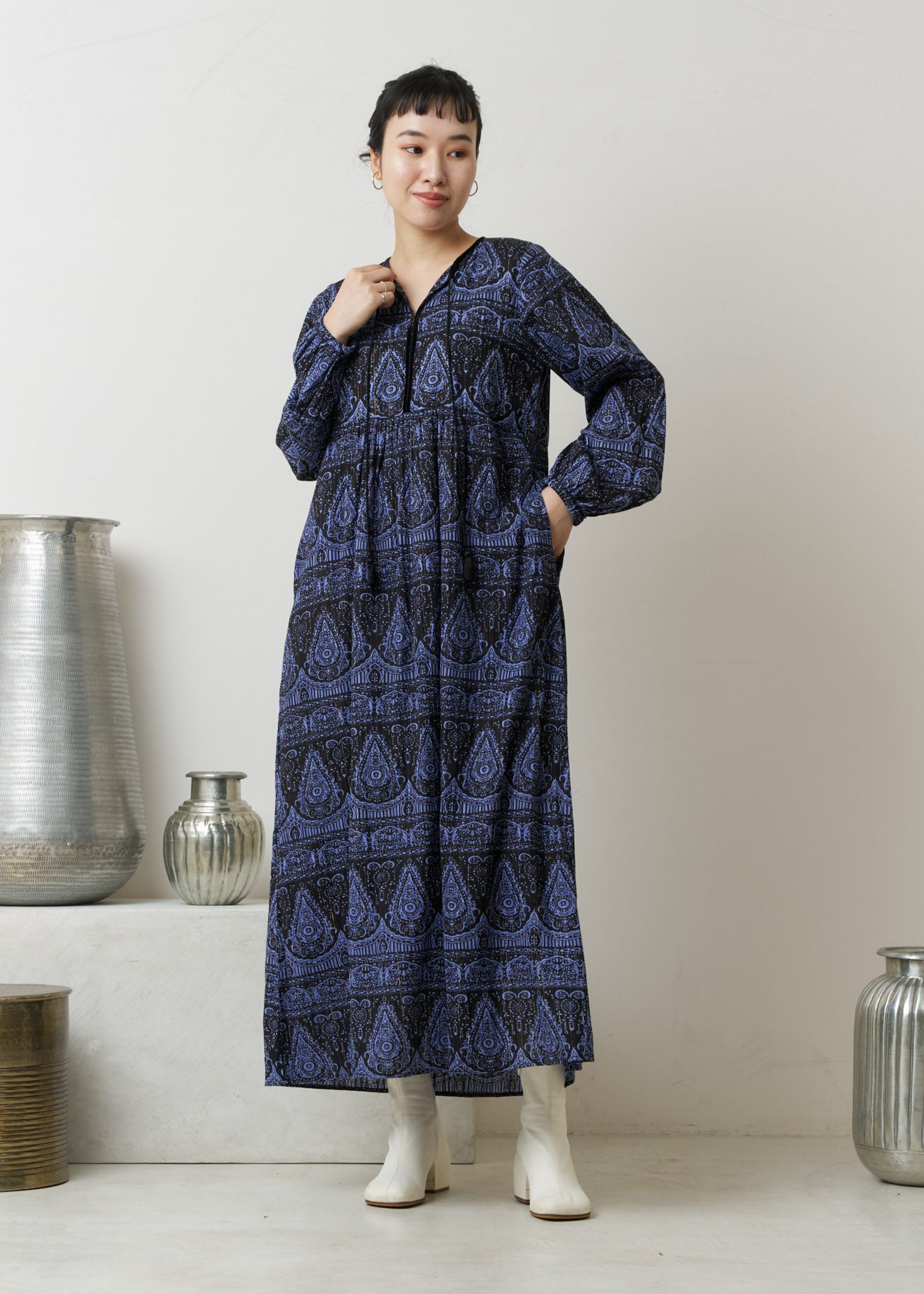 Meena Print Tassel Dress | Pasand by ne Quittez pas | パサンドバイ