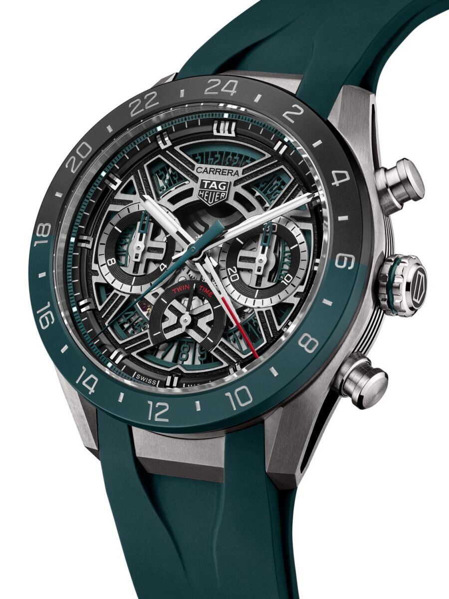タグ・ホイヤー、カレラ新作は「ツインタイム」「フルゴールド」の2