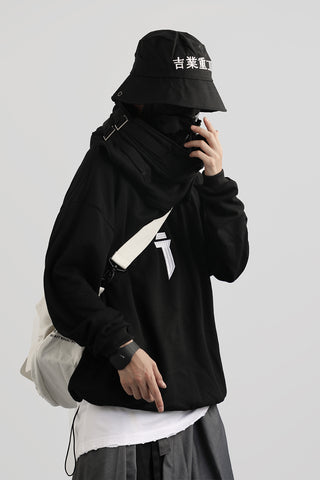 HiH6 Black I-Tech Hoodie – Niepce