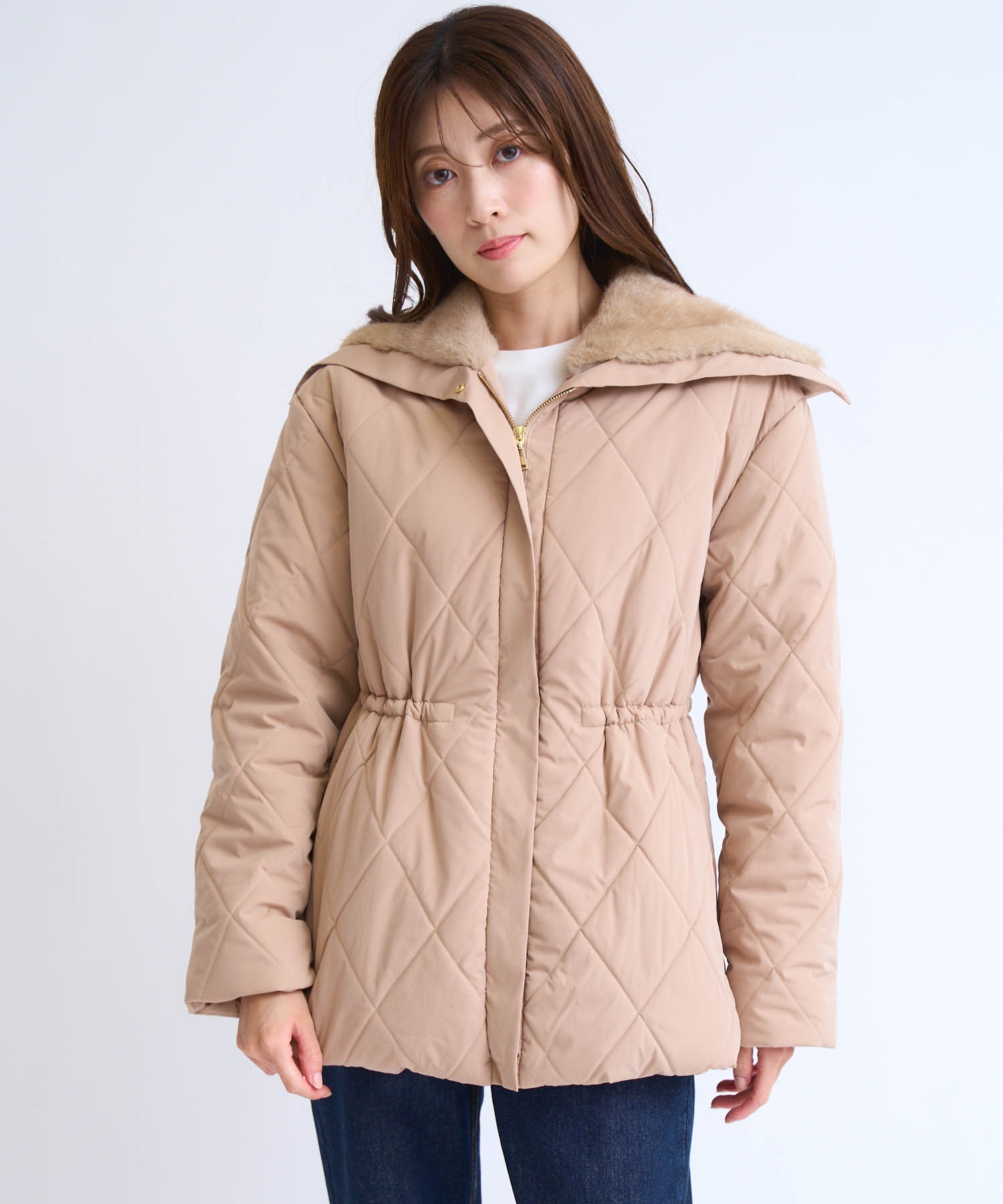 ファー襟付き中綿コート | コート | NOELA OFFICIAL WEB STORE