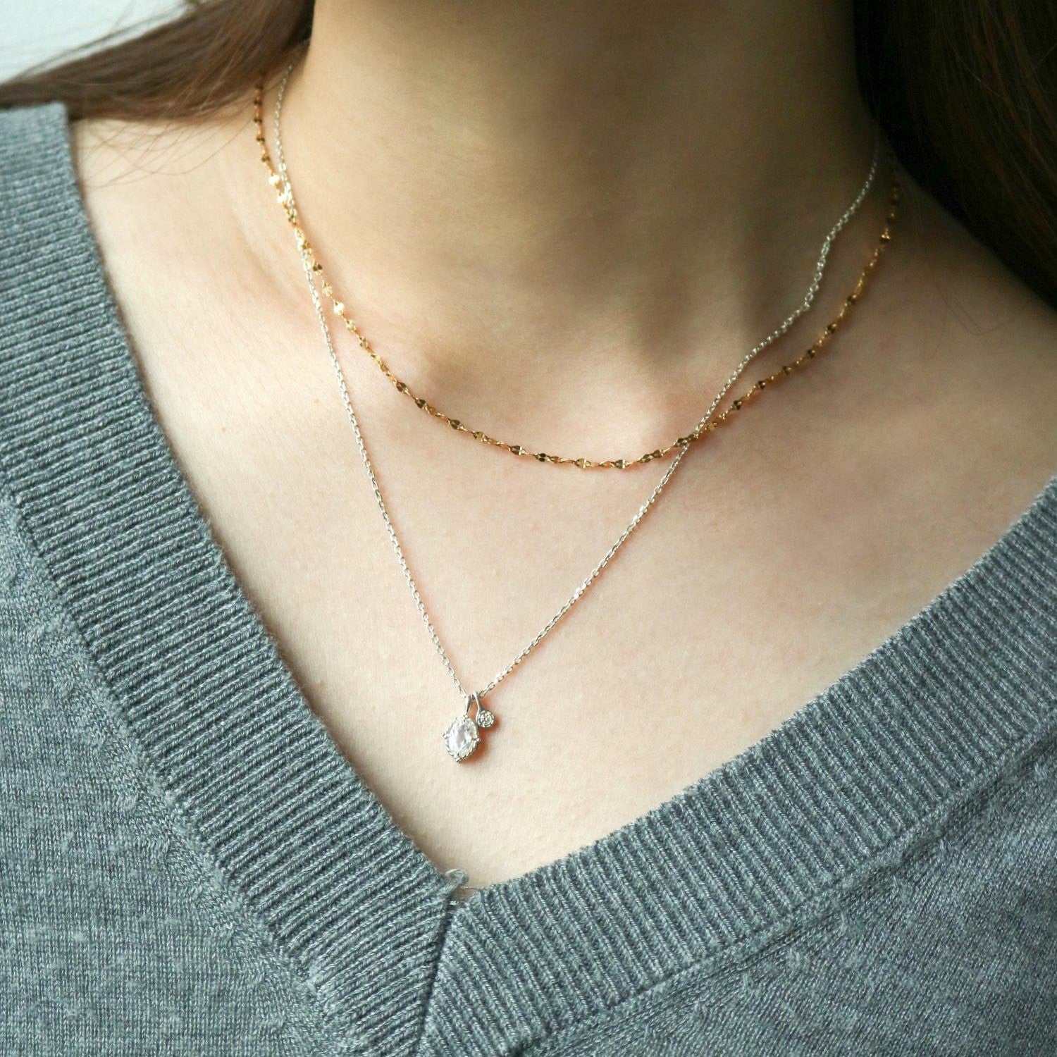 Limited Edition】シルバーチャームセットネックレス｜ネックレス