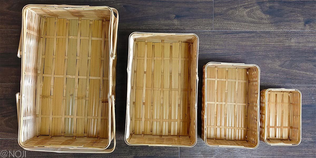 kaku（蓋なし）ー角物ー | NOJI－竹工芸品の製作・販売－