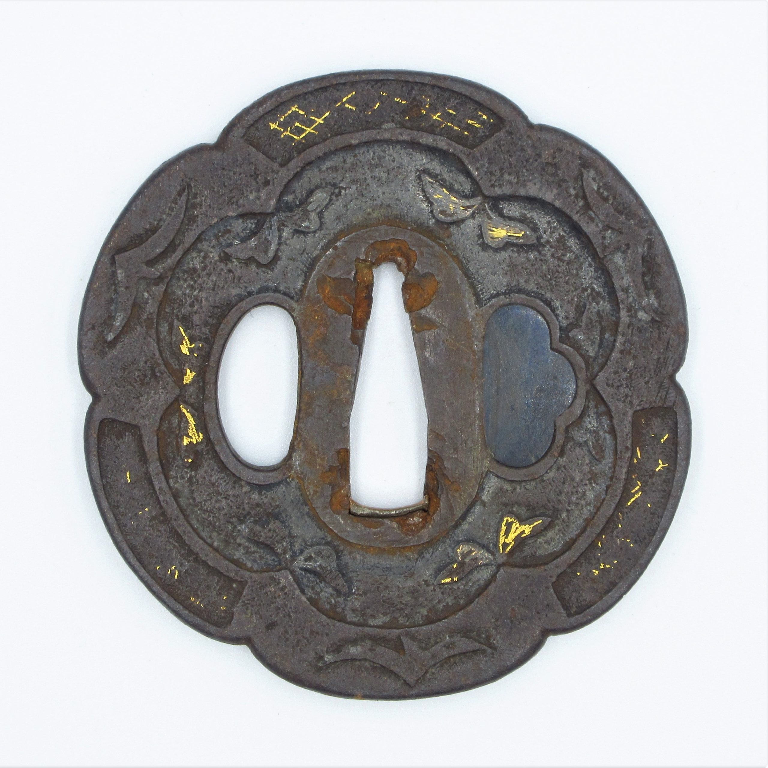 鍔 蝶図 - 濃州堂