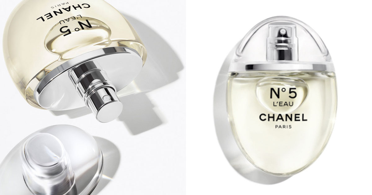 シャネル N°5 ロー オードゥ トワレット」からドロップ型の限定ボトル