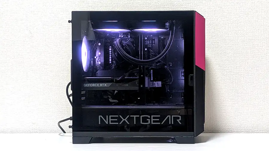 NEXTGEAR JG-A7G6Tレビュー｜Ryzen 7 7700搭載の高コスパゲーミングPC