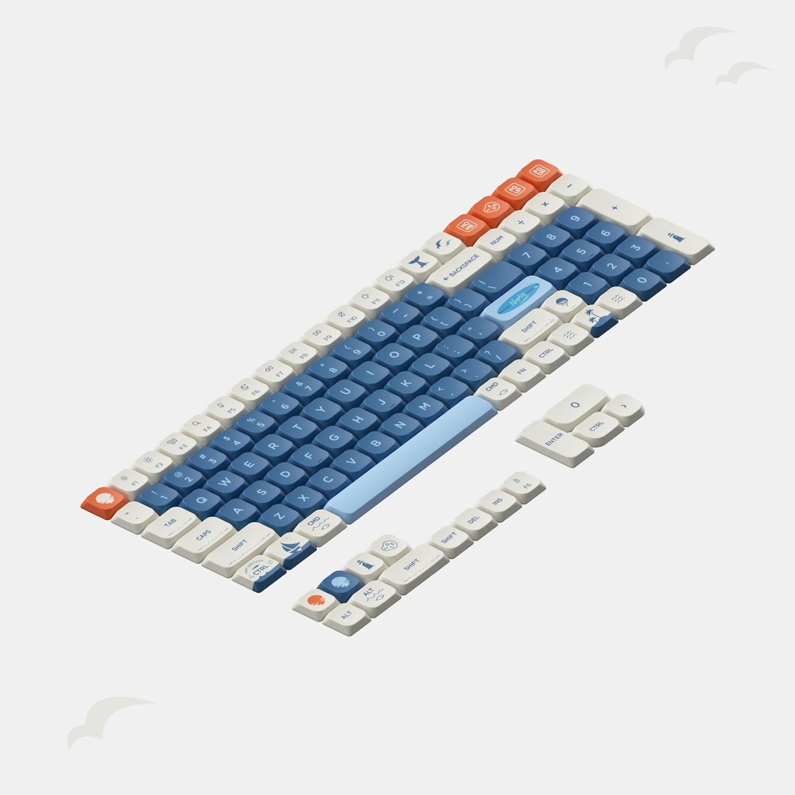 Nuphy Air96 V2 : White & Low Profile Mechanical Keyboard – NuPhy