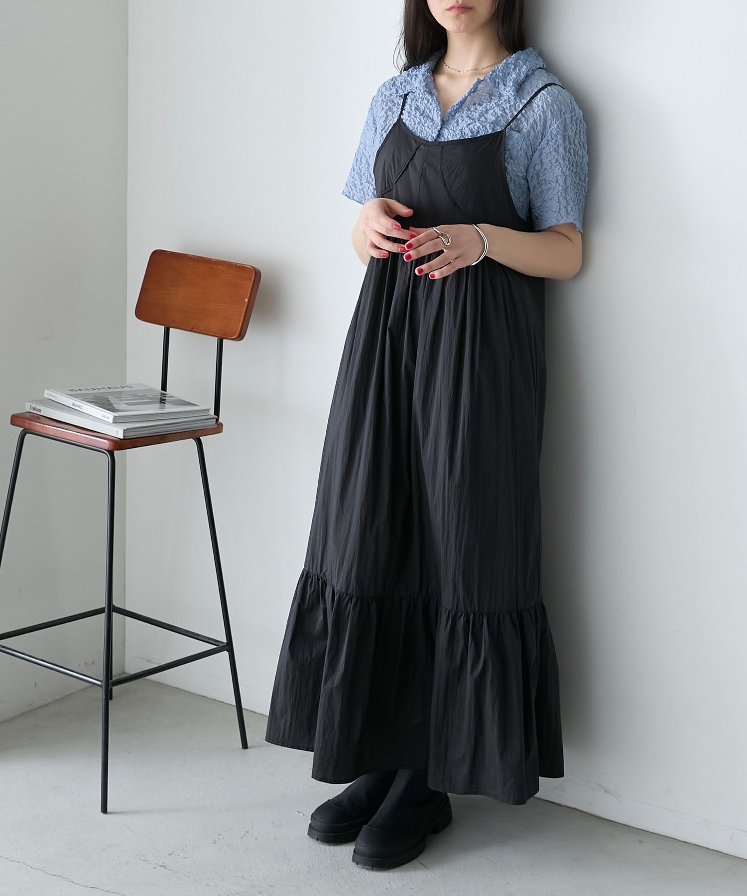 forksy.】シアーコルセットキャミソールワンピース forksy.│MONO-MART