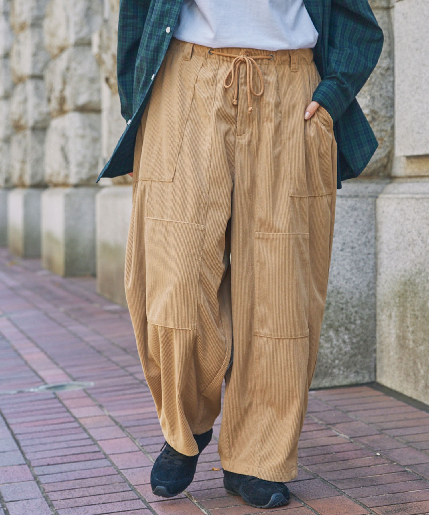 コーデュロイ ファティーグパンツ MONO-MART LADY'S│MONO-MART