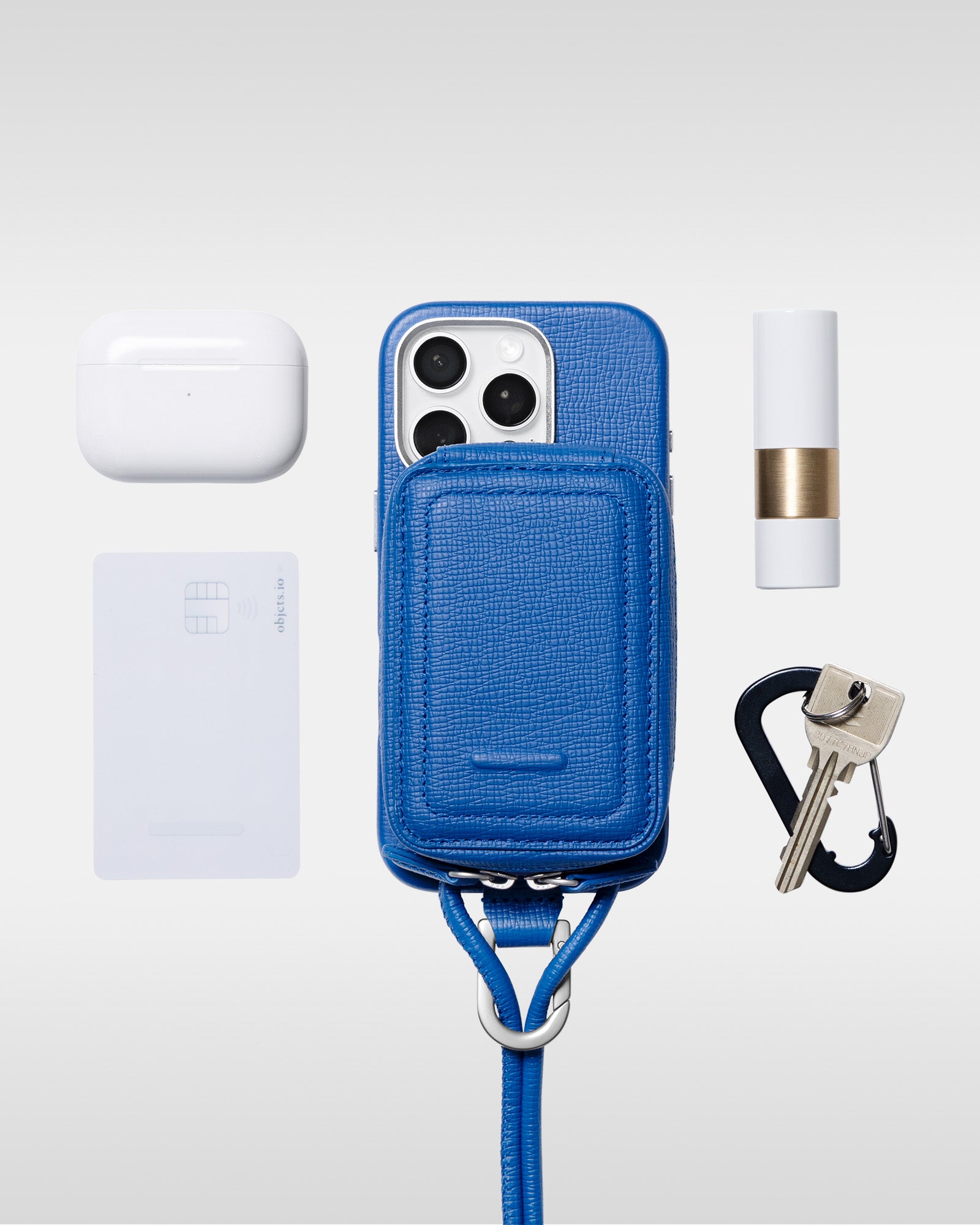 マイクロバッグ - レザー スマホショルダー / ウェアラブル iPhone