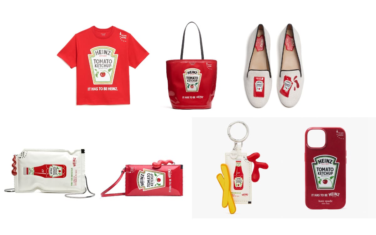 ハインツのケチャップ×ケイト・スペード ニューヨークのコラボ