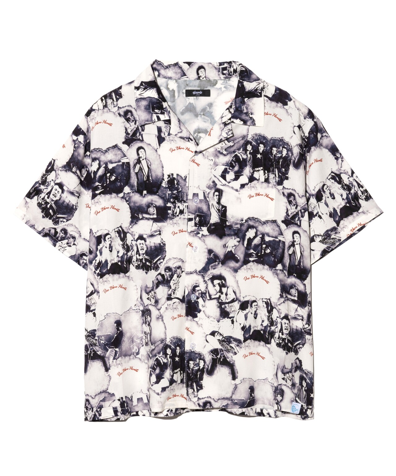 ザ・ブルーハーツ結成40周年記念、有賀幹夫の写真使用したglambとの