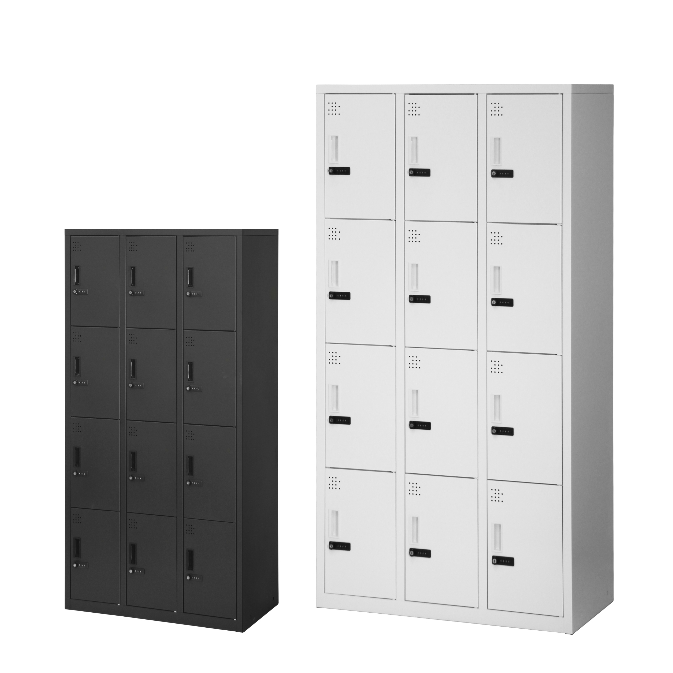 ダイヤル式ロッカー12人用 | オリジナルオフィス家具の通販‐おまかせ