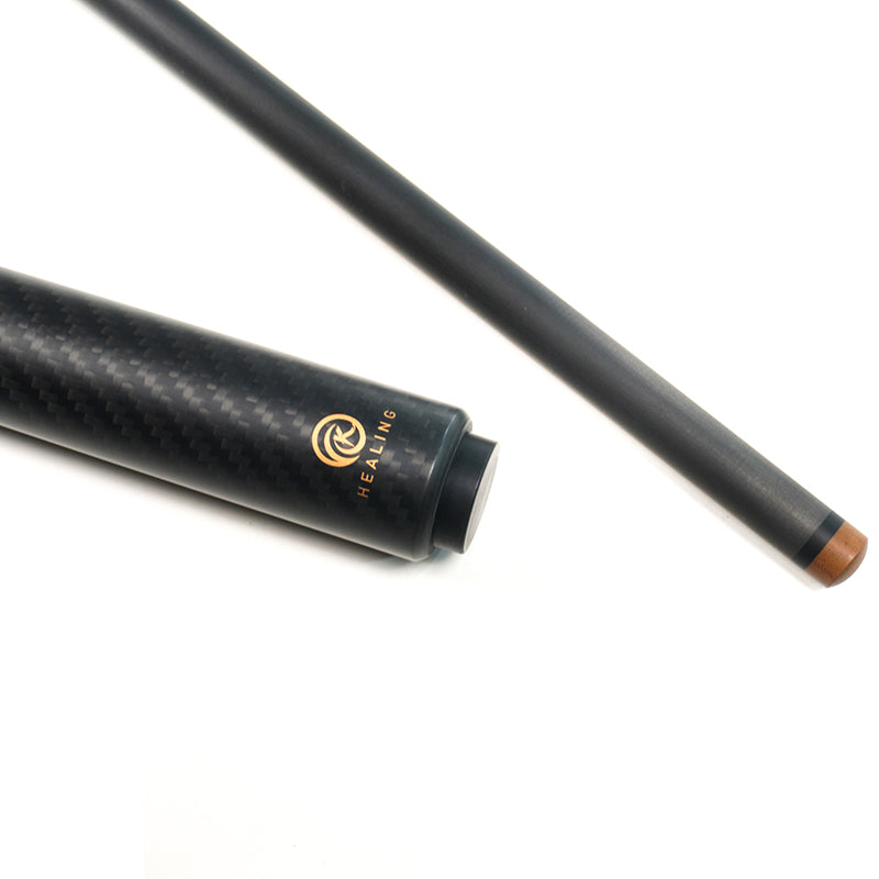 Carbon Fiber Break Jump Cue Uniloc Style - 12.9mm with 3K Twill