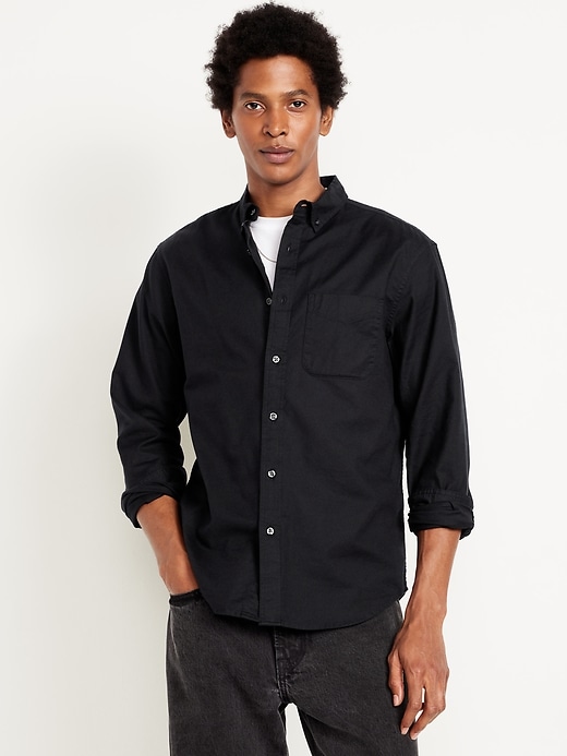 Classic Fit Everyday Oxford Shirt | Old Navy