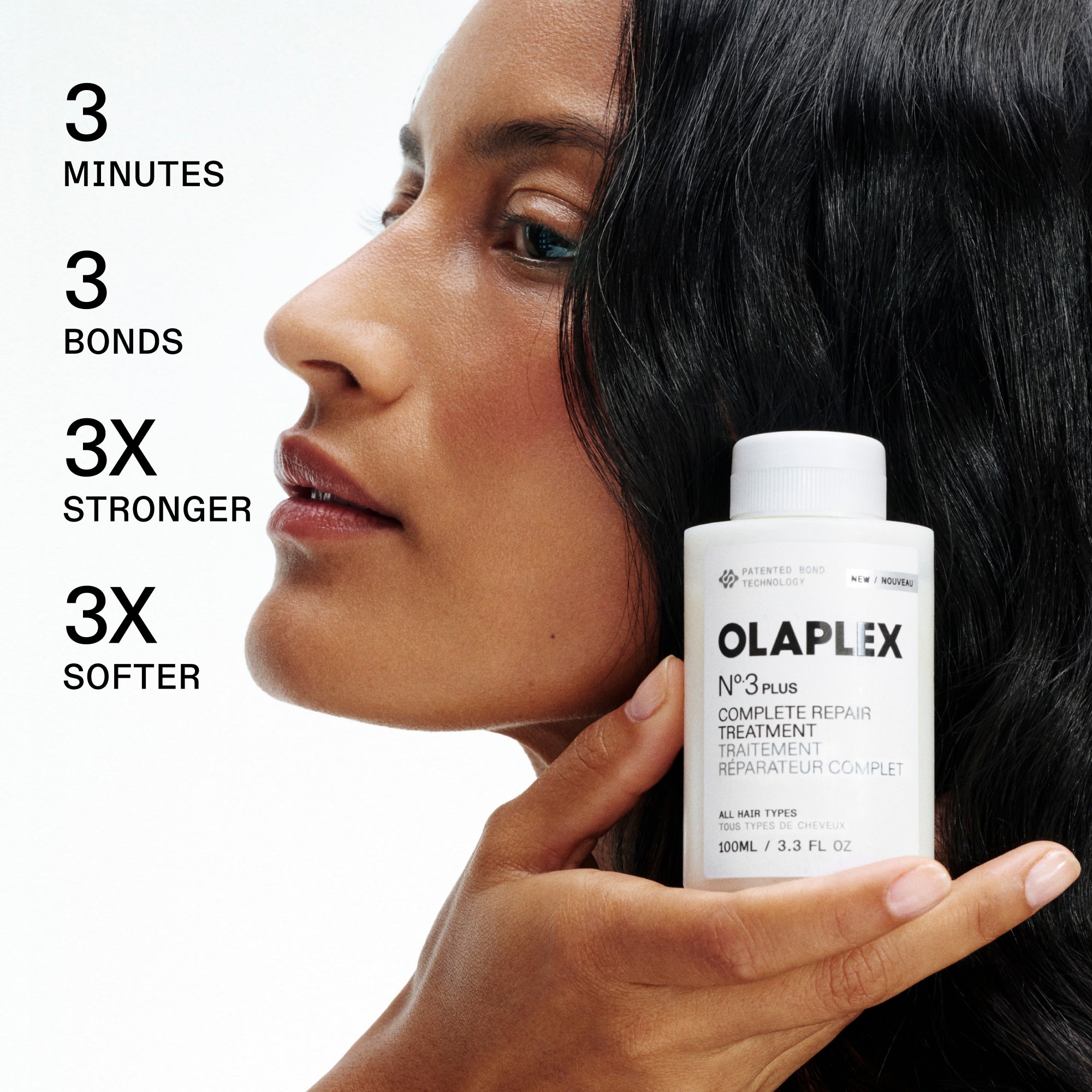 N°.3PLUS Hair Repair Pre-Wash Treatment – OLAPLEX Inc.