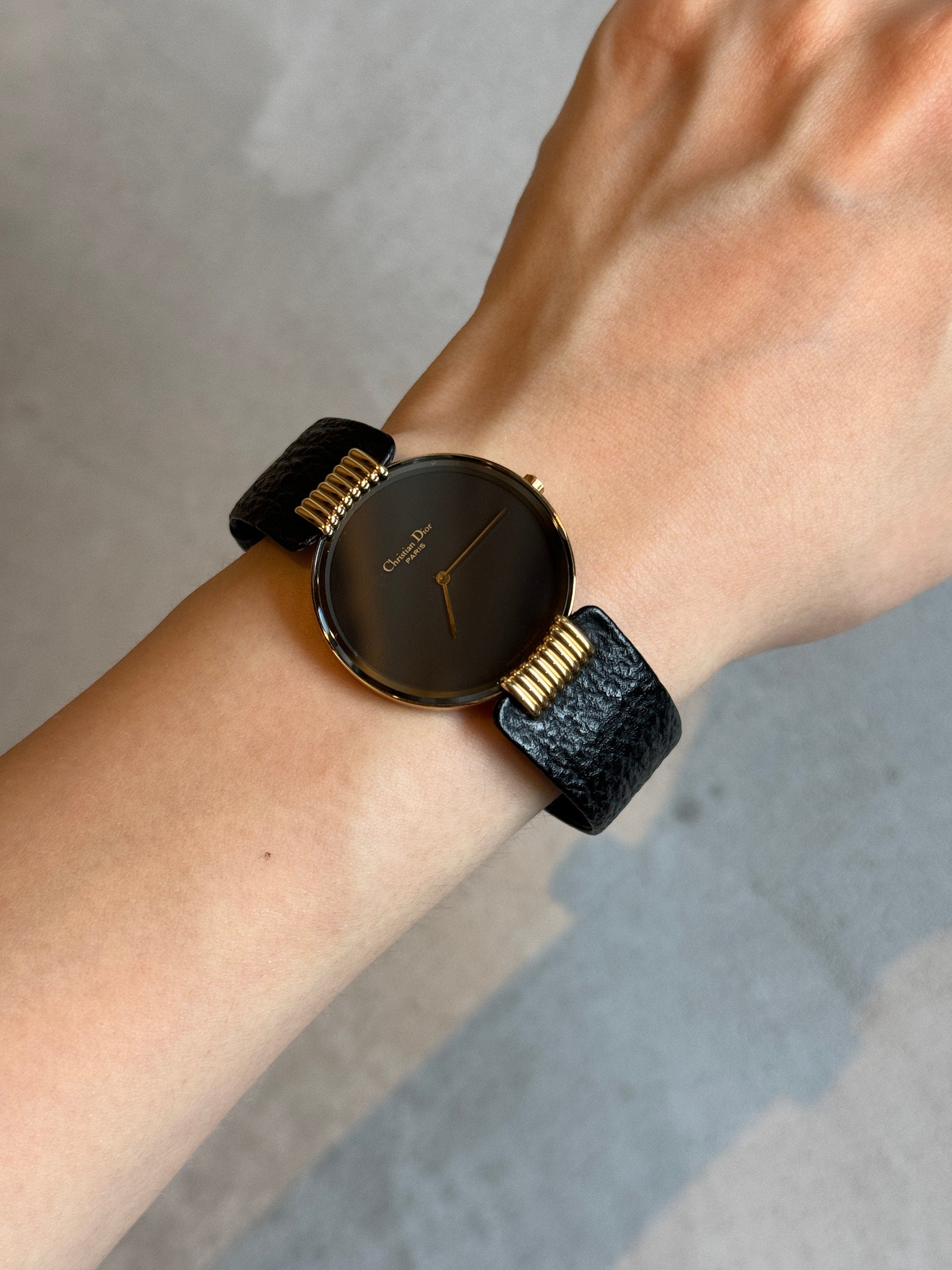 Christian Dior ディオール バギラ ブラックムーン ウォッチ 腕時計