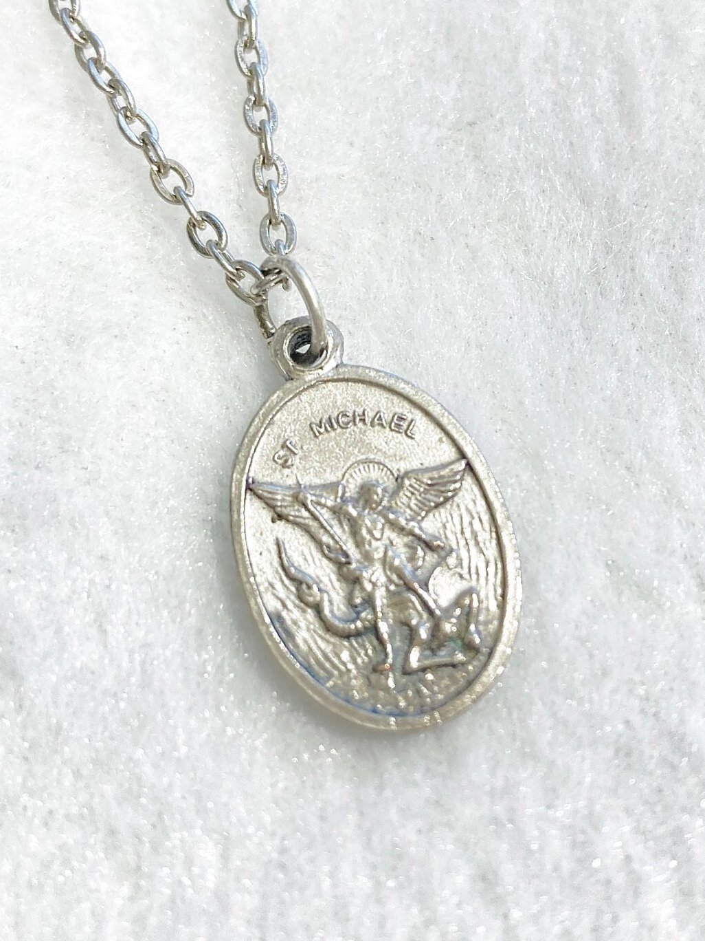 守護大天使☆聖ミカエル＆ガーディアンエンジェル ペンダント - お守り