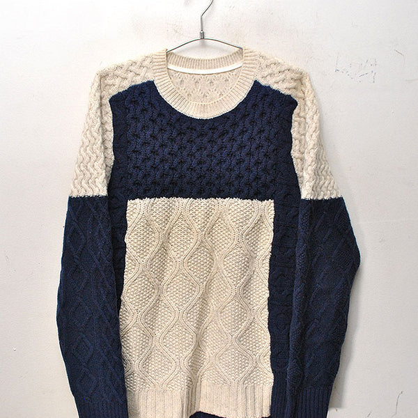 sacai 切り替えニット