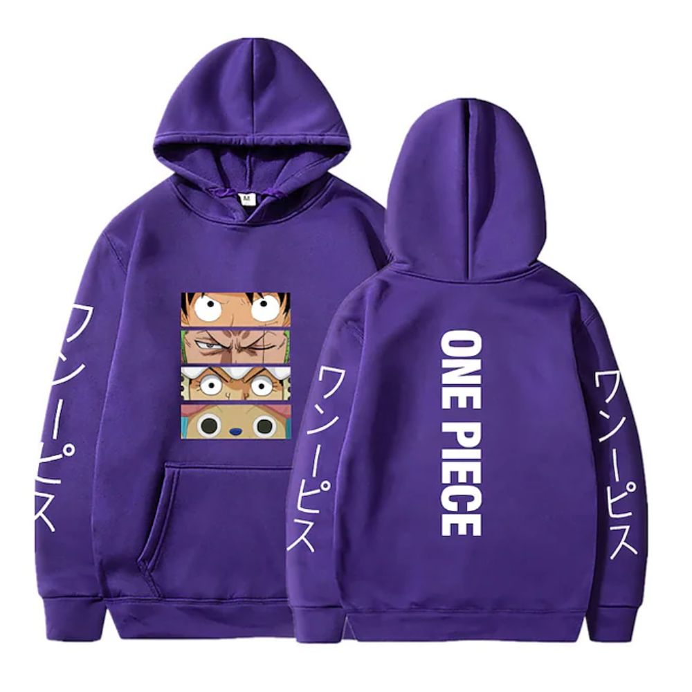 One Piece Hoodies – One Piece Eyes Long Sleeves Pullover Hoodie