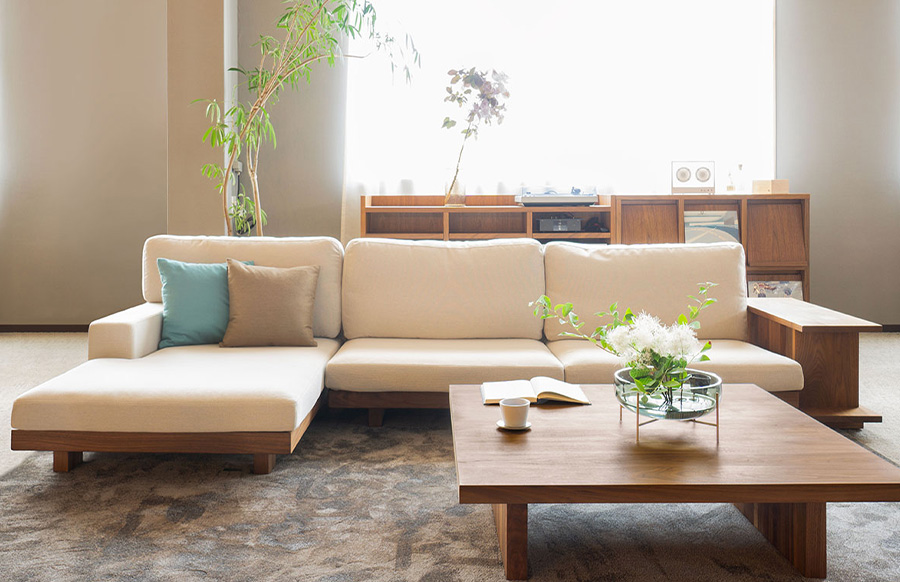 マスターウォール デニッシュソファ 2シーター140｜家具の通販なら