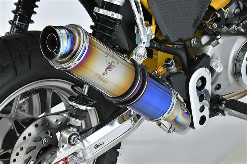 ジークラフト G-クラフト ワイバンクラシックマフラー チタンDB