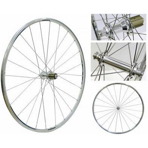 Shimano 完組ホイール ブラック/シルバー 自転車 ホイール 406」の人気